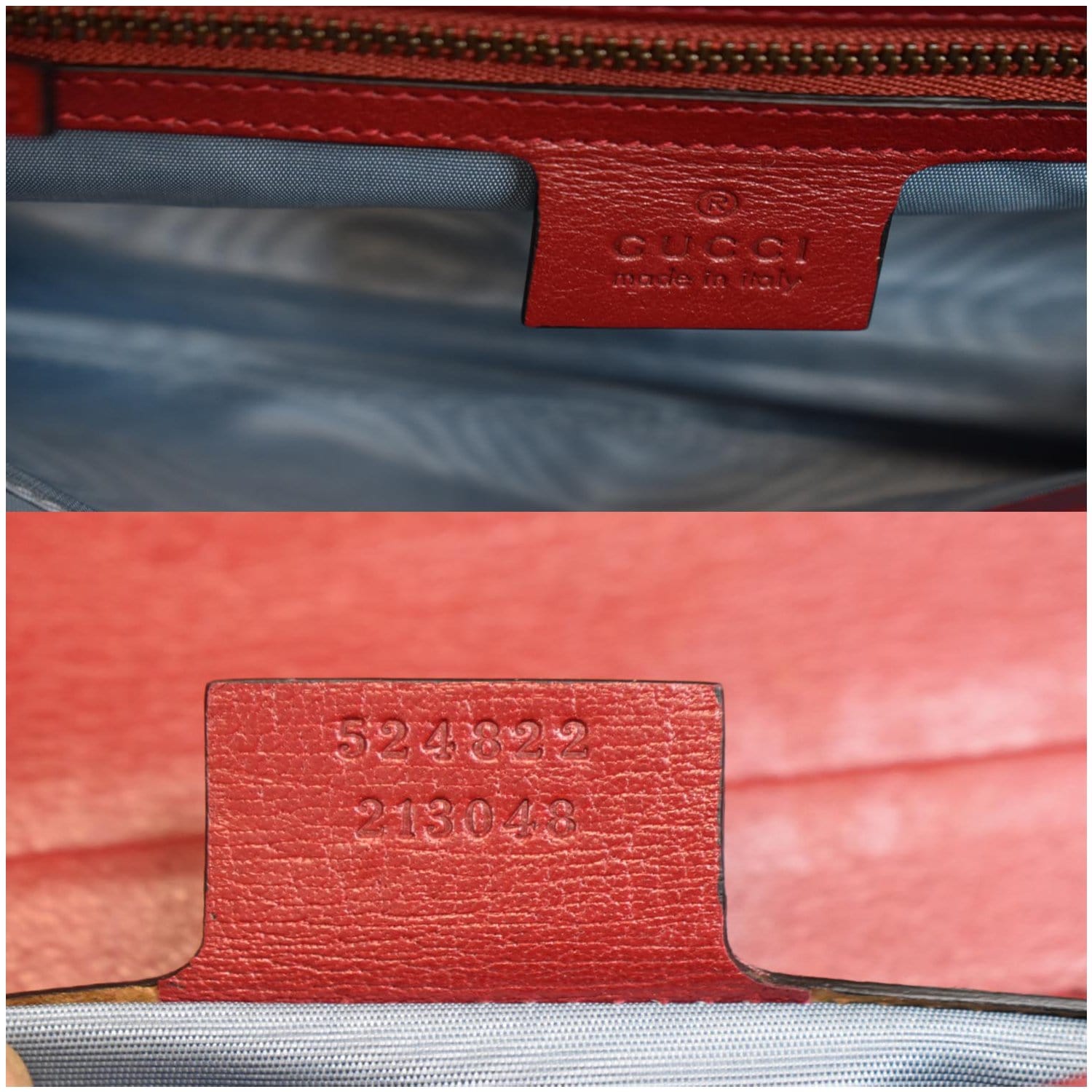 Gucci Thiara Medium Double Envelope Bag Black/Red