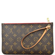 Louis Vuitton Neverfull MM Monogram Canvas Wristlet Pouch