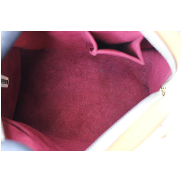 Louis Vuitton Priscilla Monogram Multicolore Handbag red interior