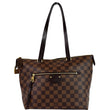 Louis Vuitton Iena PM Damier Ebene Tote Bag Brown