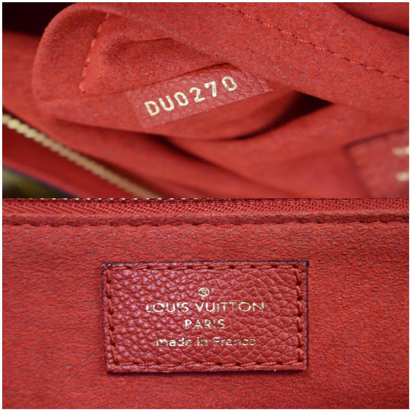 LOUIS VUITTON Surene MM Monogram Canvas Shoulder Bag Cerise
