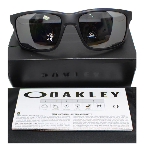OAKLEY OO9264-45 Mainlink Sunglasses Prizm Black Polarized Lens