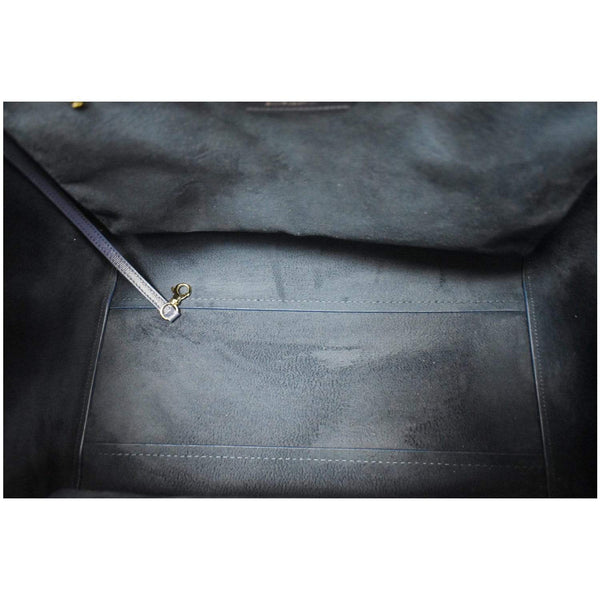 Chanel Deauville Studded Caviar Tote Shoulder Bag - interior view 