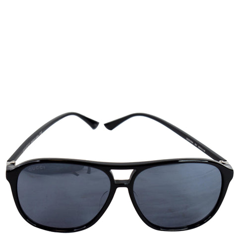 GUCCI Rectangular Sunglasses GG0016SA Black