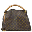 LOUIS VUITTON Artsy MM Monogram Canvas Hobo Bag Brown
