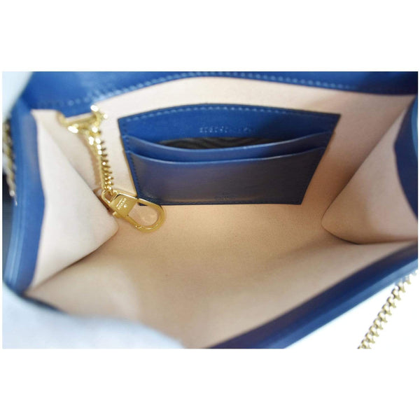 Gucci Rajah Mini Leather canvas interior handbag