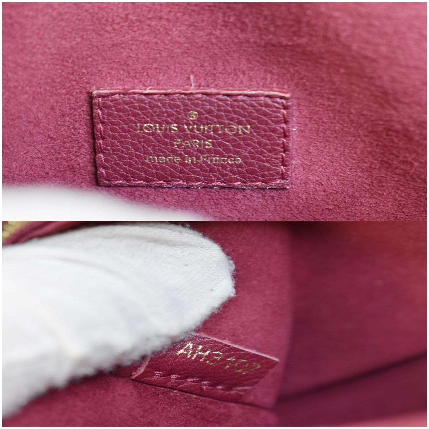 Victoire fabric handbag Louis Vuitton Brown in Cloth - 35220758