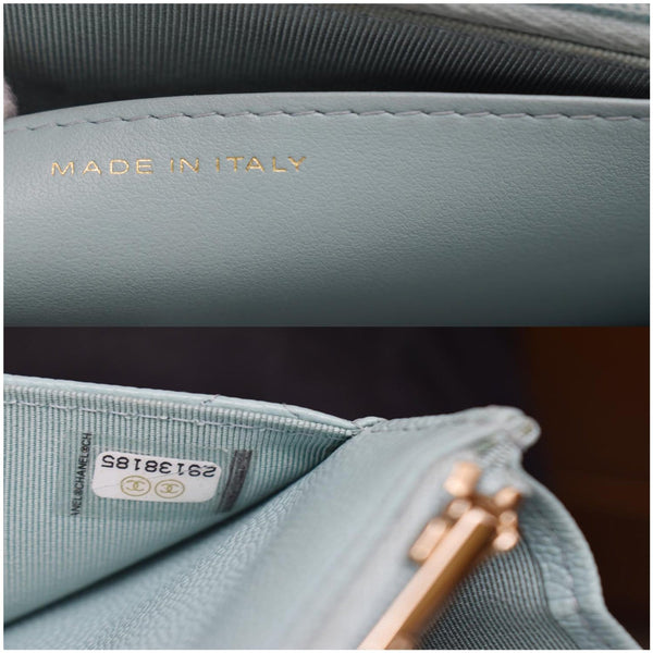 Chanel CC WOC Caviar Leather Wallet On Chain Shoulder Bag