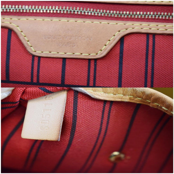 Louis Vuitton Neverfull Monogram Canvas bag code