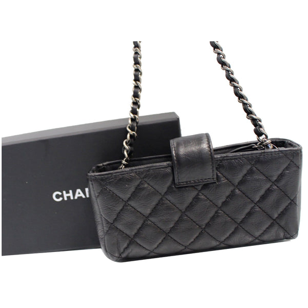 Chanel Reissue Lucky Charm Quilted Leather Bag full view