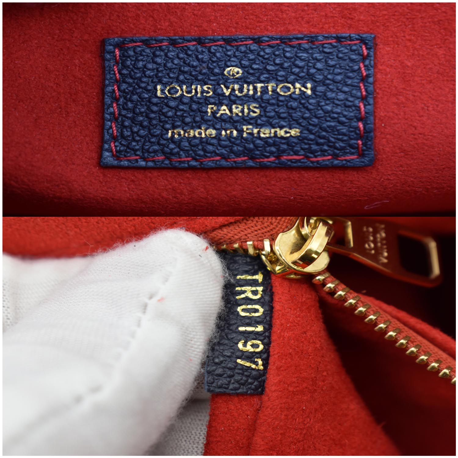 Louis Vuitton Saint Germain MM Pink Empreinte Chain Bag
