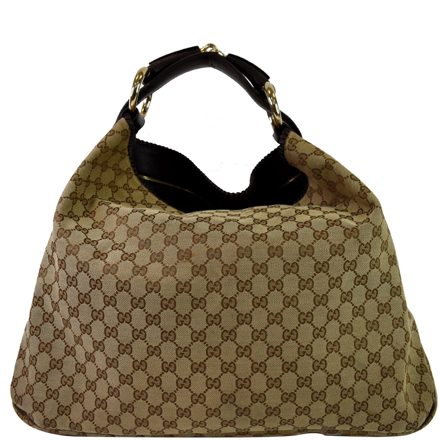 Gucci canvas horsebit hobo Clearance