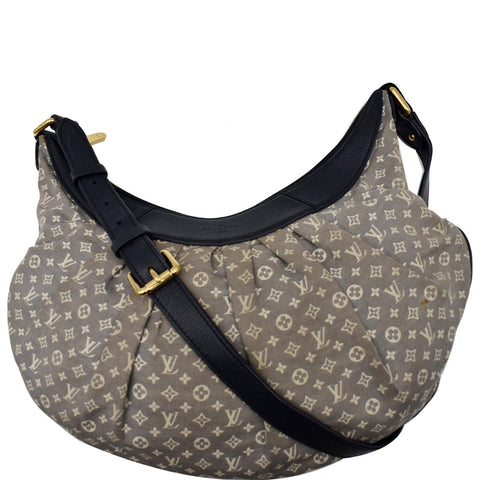 LOUIS VUITTON Rhapsody Monogram Canvas Shoulder Bag Light Grey