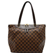 LOUIS VUITTON Westminster GM Damier Ebene Tote Shoulder Bag Brown