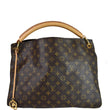 LOUIS VUITTON Artsy MM Monogram Canvas Shoulder Bag Brown