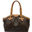 LOUIS VUITTON Tivoli GM Monogram Canvas Shoulder Bag Brown