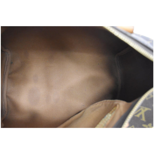 LOUIS VUITTON Speedy 30 Monogram Canvas Satchel Bag Brown