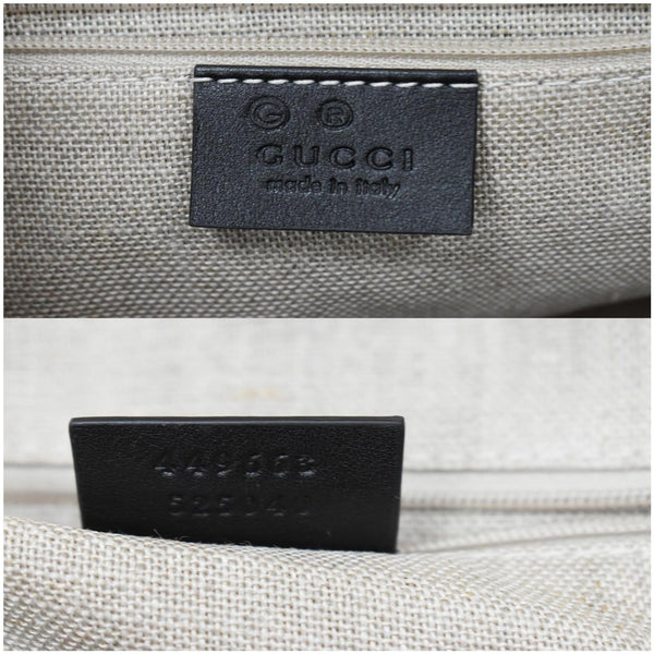 Gucci Dome Medium Leather Shoulder Bag made in Italy