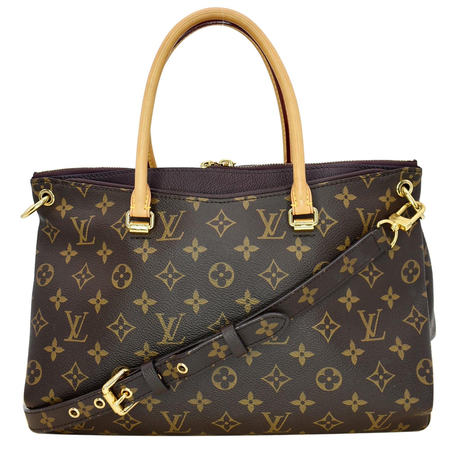 Louis Vuitton Monogram Pallas MM - ShopStyle Satchels & Top Handle Bags