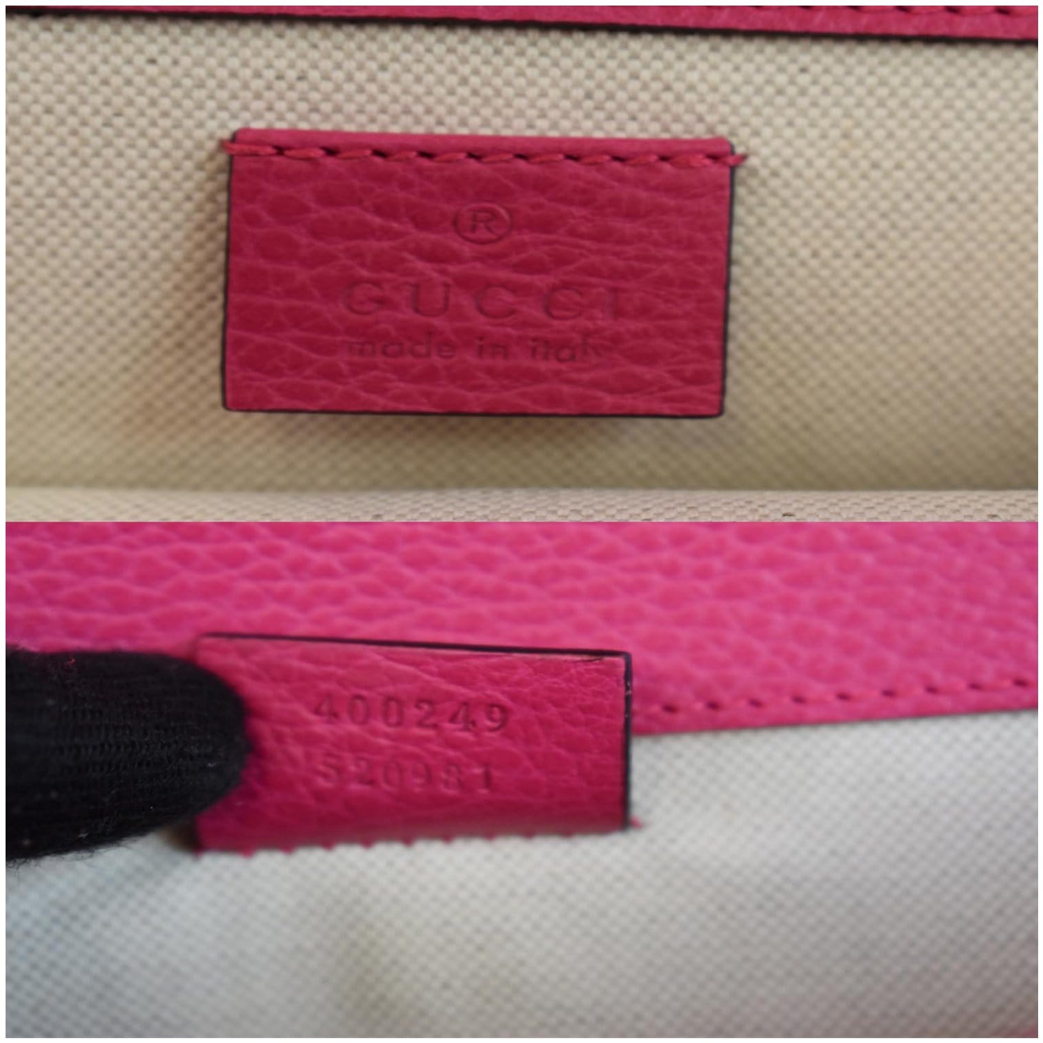 ♡ Pink ♡ GUCCI Dionysus Small Leather Shoulder Bag 400249 Pink