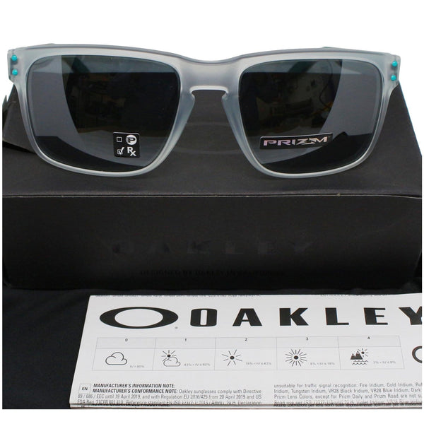 Oakley Holbrook Sunglasses Prizm Black Lens front view