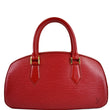 LOUIS VUITTON Jasmine Epi Leather Satchel Bag Red - Final Sale