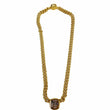 Louis Vuitton LV ID Chain Necklace Gold Brass Metal