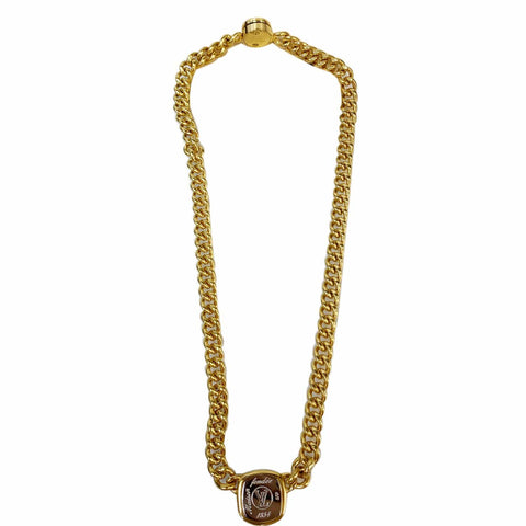 LOUIS VUITTON LV ID Chain Necklace Gold M61092