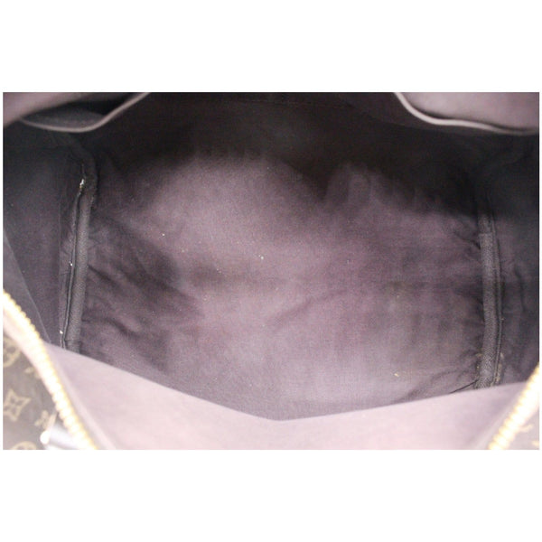 LOUIS VUITTON Speedy 30 Bandouliere Ebene Mini Lin Shoulder Bag Brown