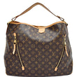 LOUIS VUITTON Delightful GM Monogram Canvas  Shoulder Bag Brown