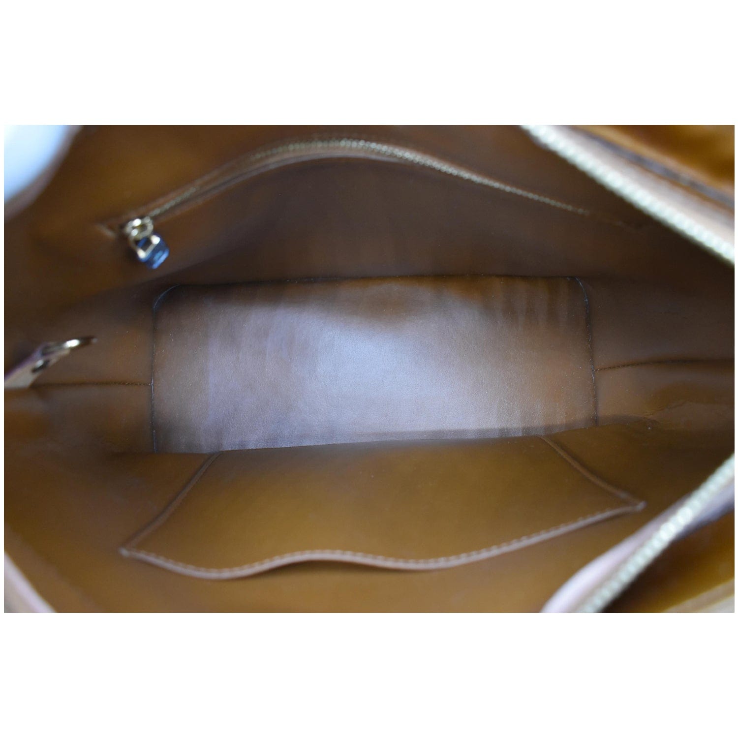 Louis Vuitton Bronze Monogram Vernis Houston Zip Tote Bag Authentic Beauty  EUC