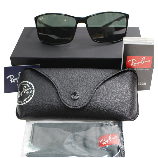 RAY-BAN RB4179 601/71 Men Black Sunglasses Green Lens