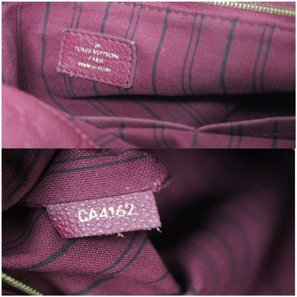 LOUIS VUITTON Metis Hobo Monogram Empreinte Shoulder Bag Mulberry