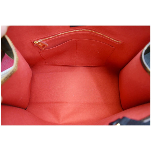 LOUIS VUITTON Onthego MM Giant Monogram Canvas Tote Shoulder Bag Brown