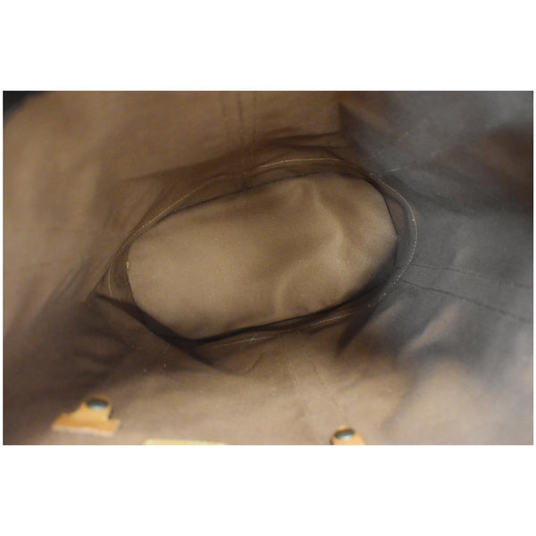 Louis Vuitton Randonnee GM Monogram Canvas Backpack Bag - inside preview 