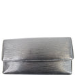 LOUIS VUITTON Porte-Tresor Epi Leather International Wallet Black