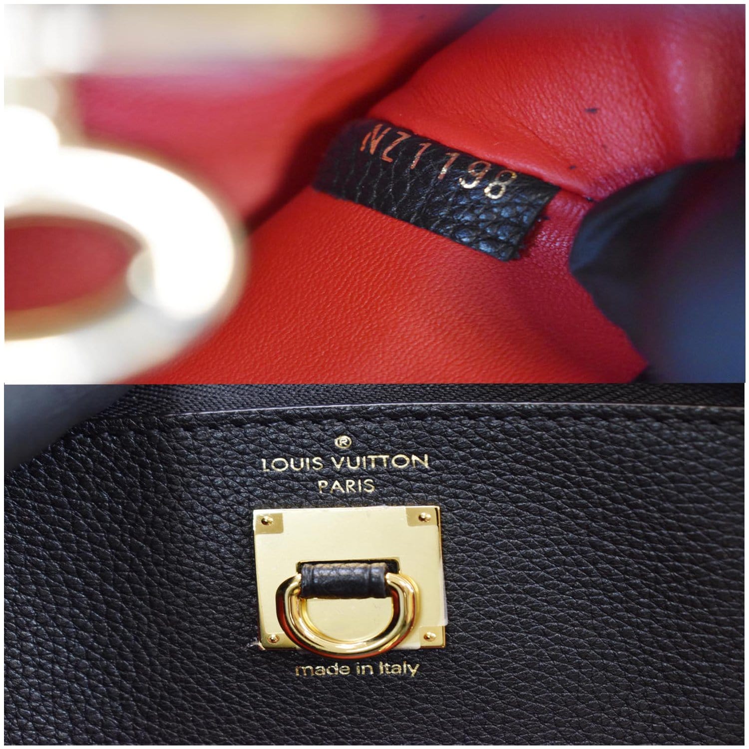 Louis Vuitton Red Smooth Leather City Steamer PM Bag - Yoogi's Closet