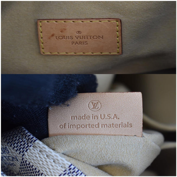 Louis Vuitton Artsy MM Damier Azur Bag made in USA