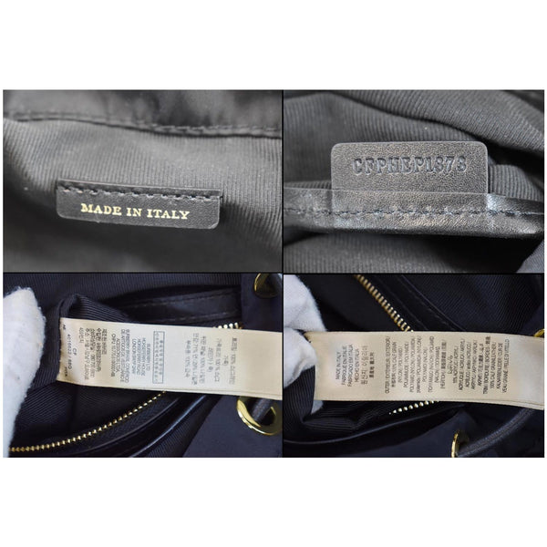 BURBERRY Medium Runway Rucksack Nylon Backpack Black