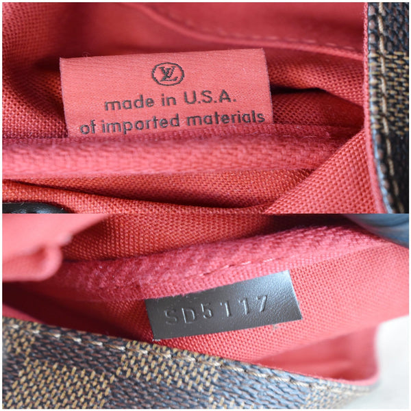 Louis Vuitton Favorite MM Damier Ebene Crossbody Bag  - Lv item code