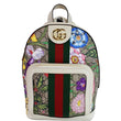 Gucci Ophidia GG Flora Small Supreme Canvas Bag Beige