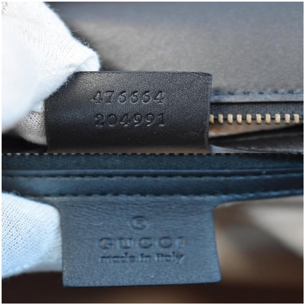 GUCCI Queen Margaret Quilted Leather Bee Backpack Bag Multi 476664