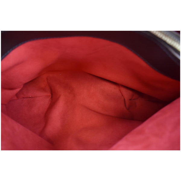 LOUIS VUITTON Sistina GM Damier Ebene Shoulder Bag Brown