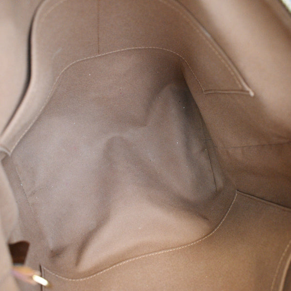 LOUIS VUITTON Totally MM Monogram Canvas Shoulder Bag Brown