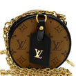 LOUIS VUITTON Chapeau Necklace Monogram Canvas Shoulder Bag Brown