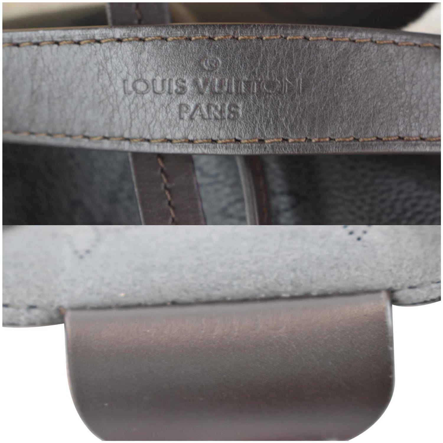 Girolata leather tote Louis Vuitton White in Leather - 28017656
