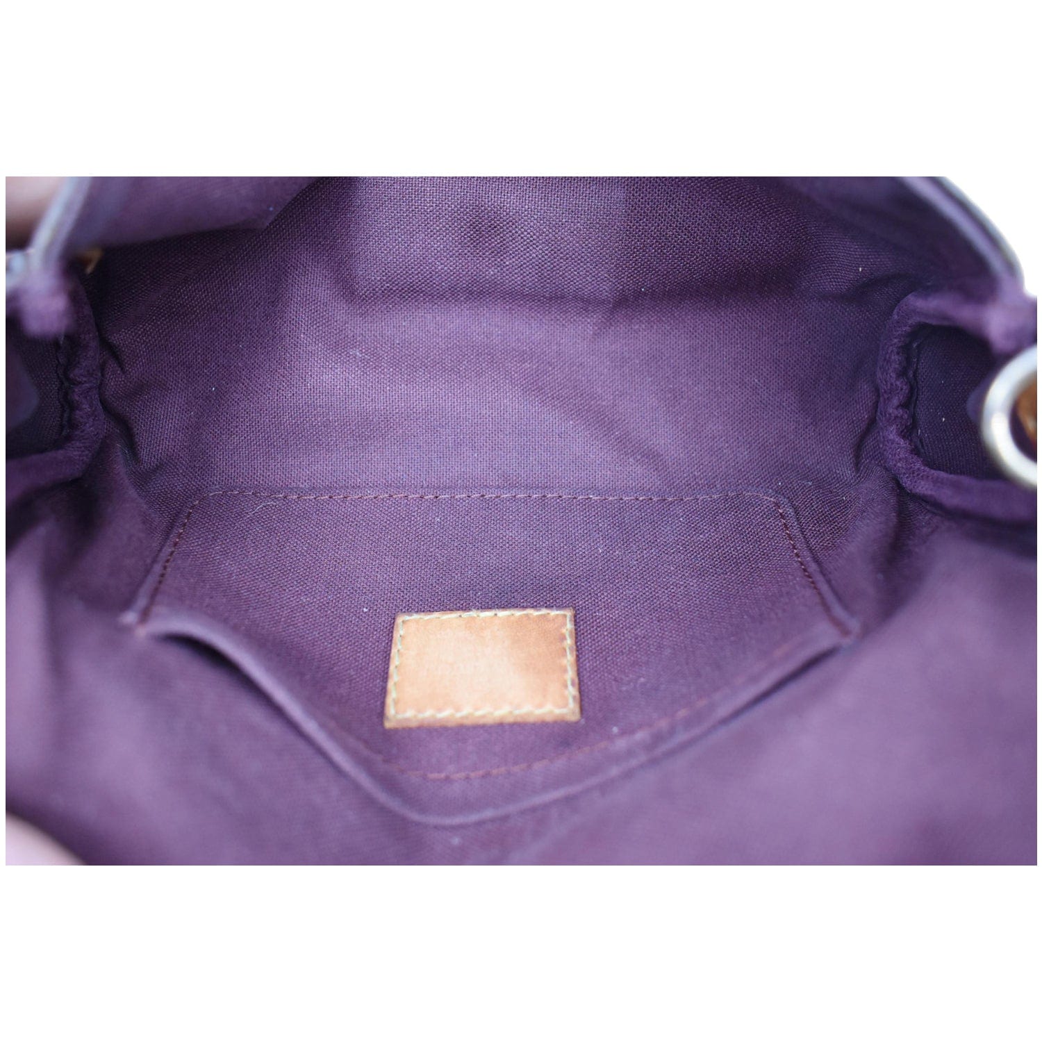 Cloth clutch bag Louis Vuitton Brown in Cloth - 24510589