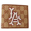 GUCCI GG LA Angels Patch Bi-fold Wallet Beige 547787