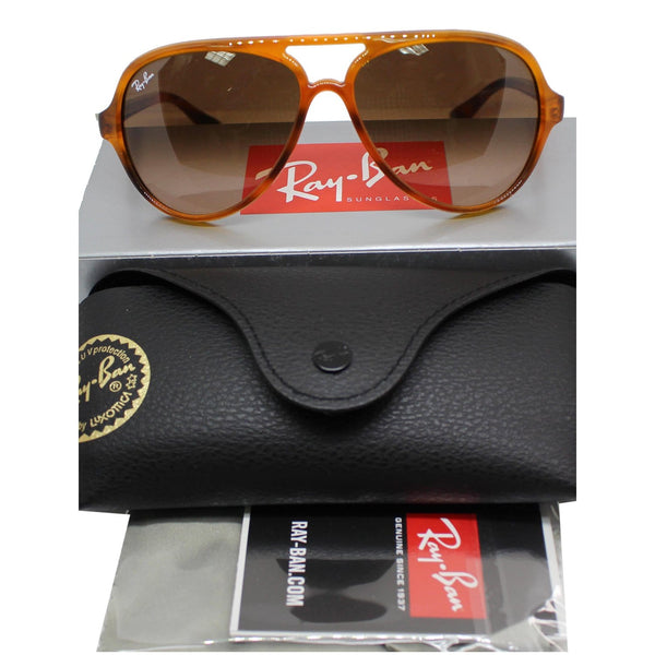 RAY-BAN RB4125 820/A5 Cats 5000 Classic Sunglasses Pink Brown Gradient Lens