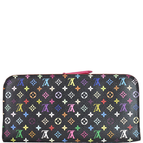 LOUIS VUITTON Portefeuille Insolite Multicolor Monogram Wallet Black